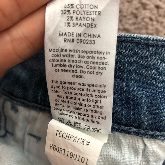 Pacsun Super High Rise Jegging Jeans Womens 26 - Picture 6 of 10